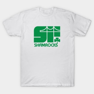 Defunct San Francisco Shamrocks PHL Hockey 1977 T-Shirt